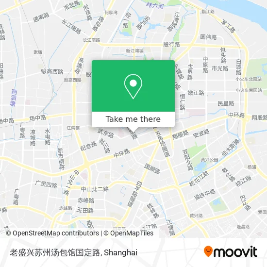 老盛兴苏州汤包馆国定路 map