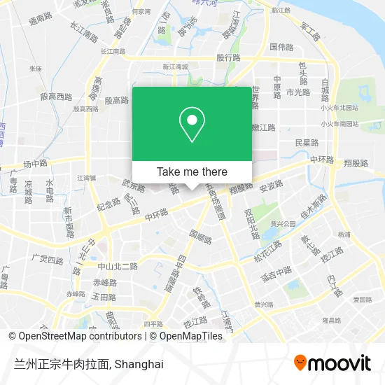 兰州正宗牛肉拉面 map