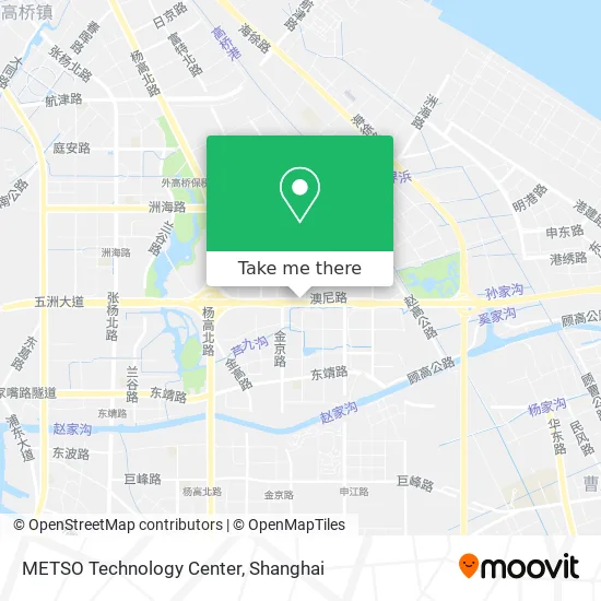 METSO Technology Center map