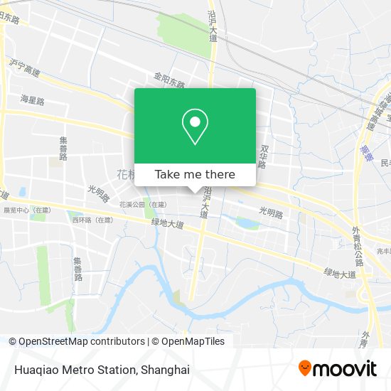 Huaqiao Metro Station map