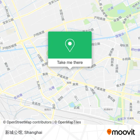 新城公馆 map
