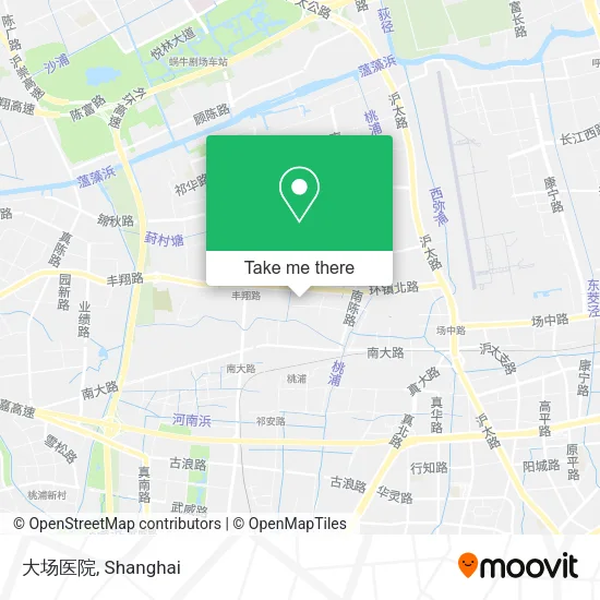 大场医院 map