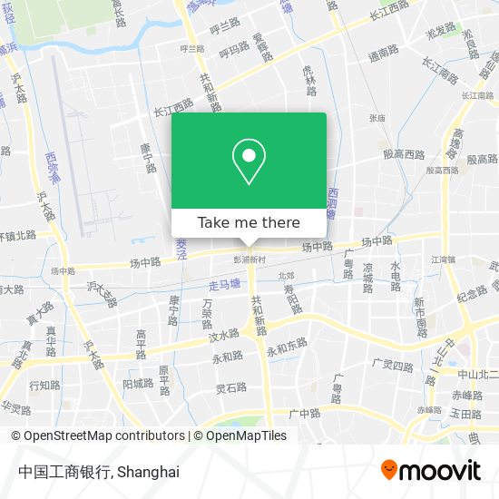中国工商银行 map