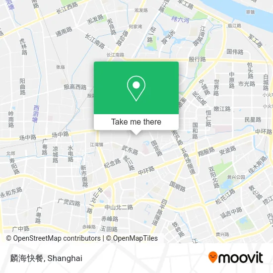麟海快餐 map