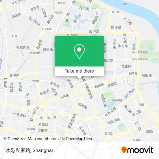 水彩私家馆 map