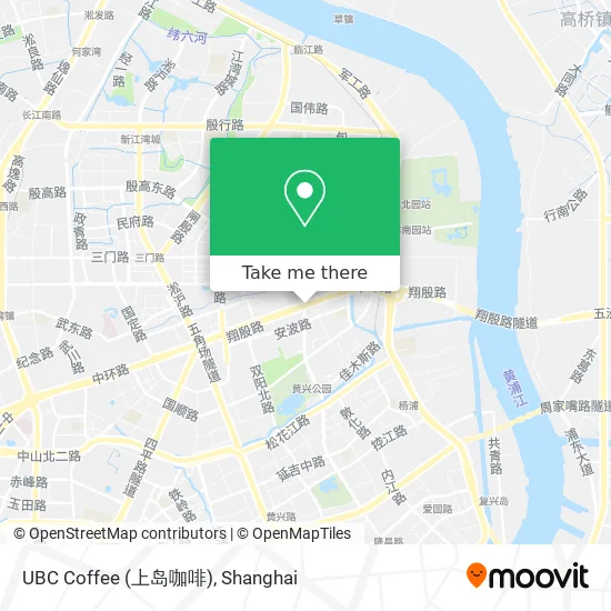 UBC Coffee (上岛咖啡) map