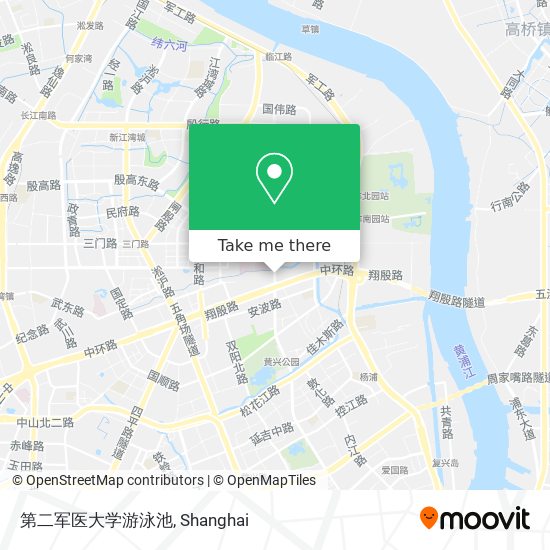 第二军医大学游泳池 map