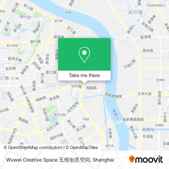 Wuwei Creative Space 五维创意空间 map