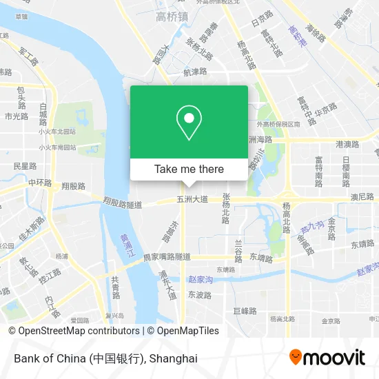 Bank of China (中国银行) map