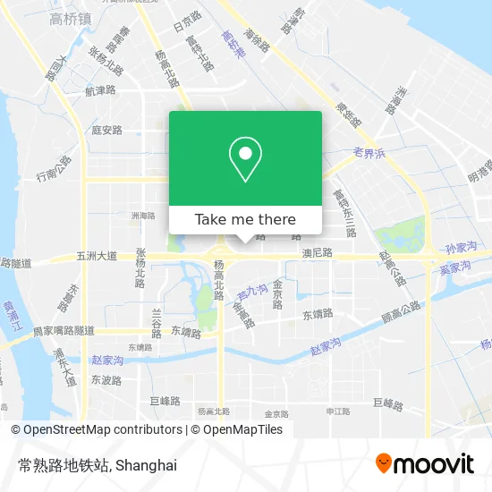 常熟路地铁站 map