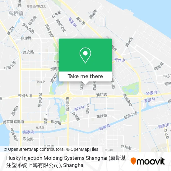 Husky Injection Molding Systems Shanghai (赫斯基注塑系统上海有限公司) map