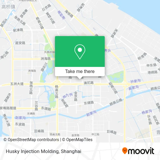 Husky Injection Molding map
