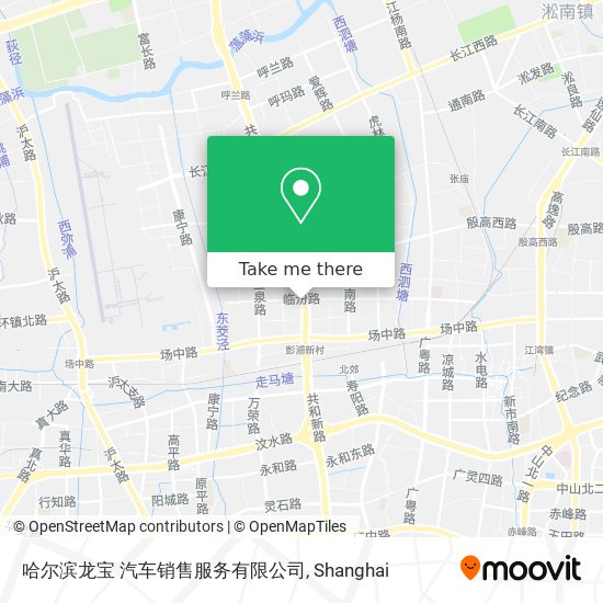 哈尔滨龙宝 汽车销售服务有限公司 map