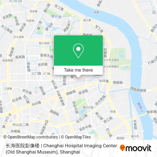 长海医院影像楼 | Changhai Hospital Imaging Center (Old Shanghai Museum) map