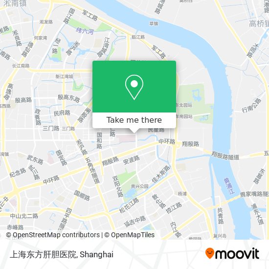 上海东方肝胆医院 map
