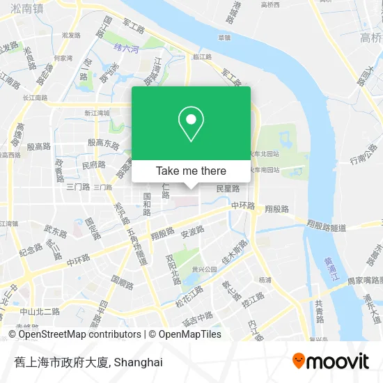 舊上海市政府大廈 map