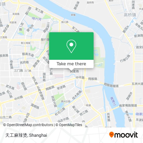 天工麻辣烫 map