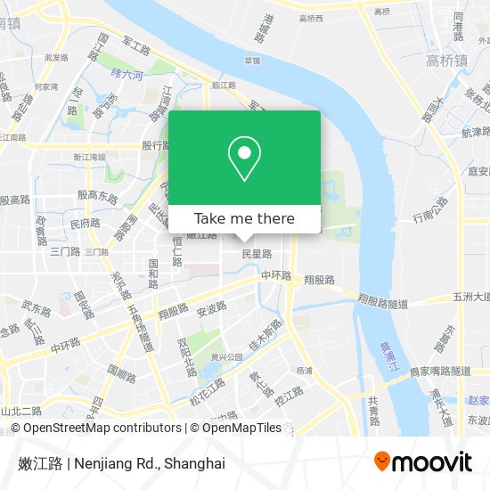 嫩江路 | Nenjiang Rd. map