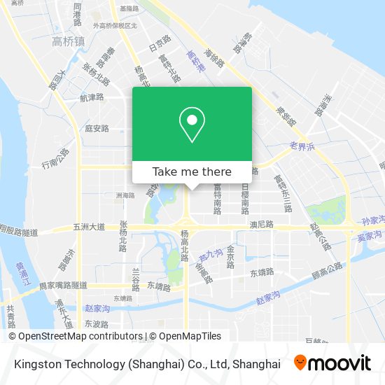 Kingston Technology (Shanghai) Co., Ltd map