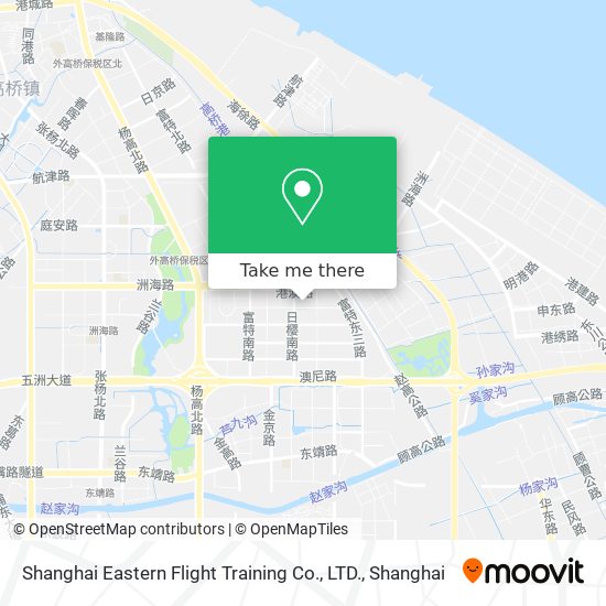 Shanghai Eastern Flight Training Co., LTD. map