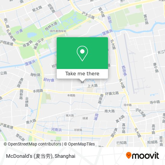 McDonald's (麦当劳) map