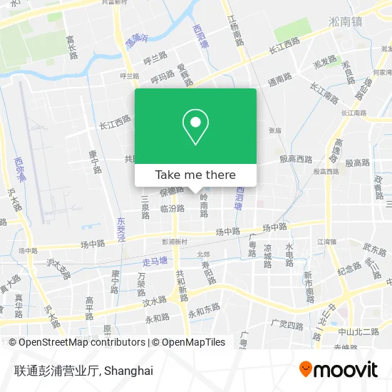 联通彭浦营业厅 map