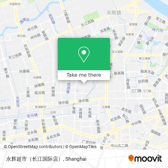 永辉超市（长江国际店） map