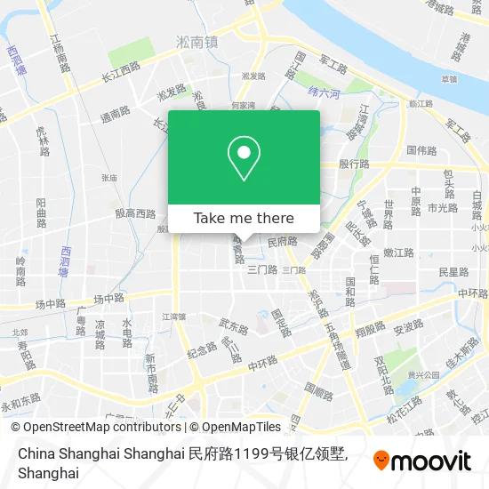 China Shanghai Shanghai 民府路1199号银亿领墅 map
