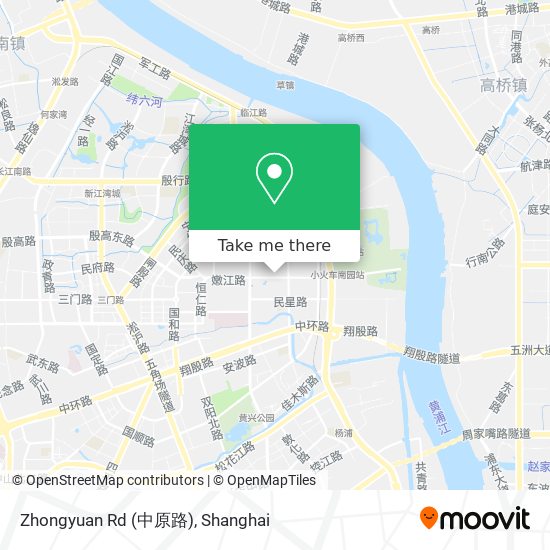 Zhongyuan Rd (中原路) map