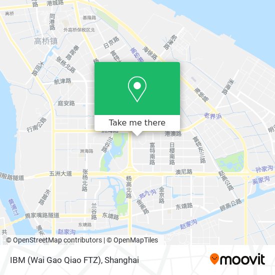 IBM (Wai Gao Qiao FTZ) map