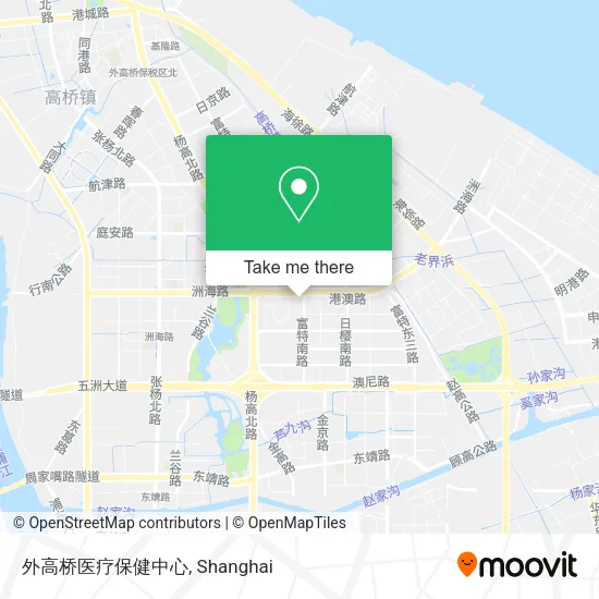 外高桥医疗保健中心 map