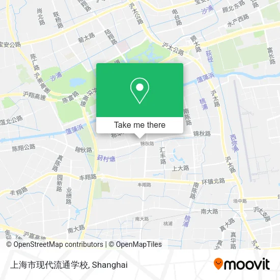 上海市现代流通学校 map