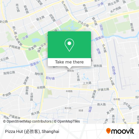 Pizza Hut (必胜客) map