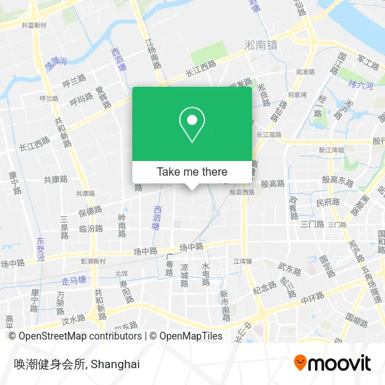 唤潮健身会所 map