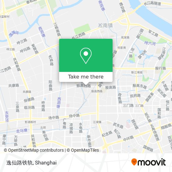 逸仙路铁轨 map