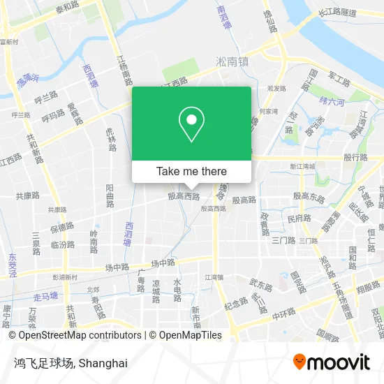 鸿飞足球场 map