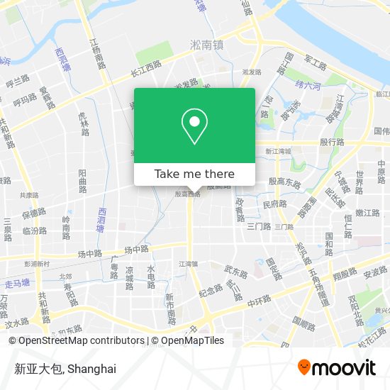 新亚大包 map