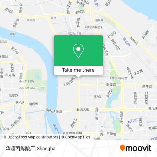 华谊丙烯酸厂 map