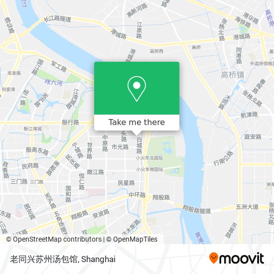 老同兴苏州汤包馆 map
