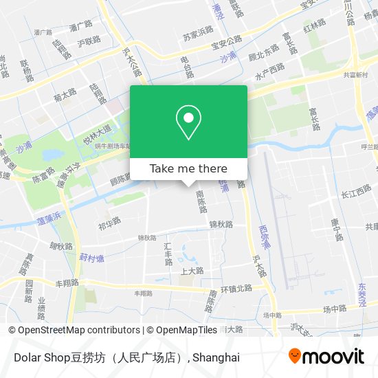 Dolar Shop豆捞坊（人民广场店） map