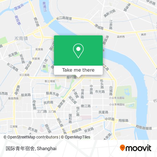 国际青年宿舍 map
