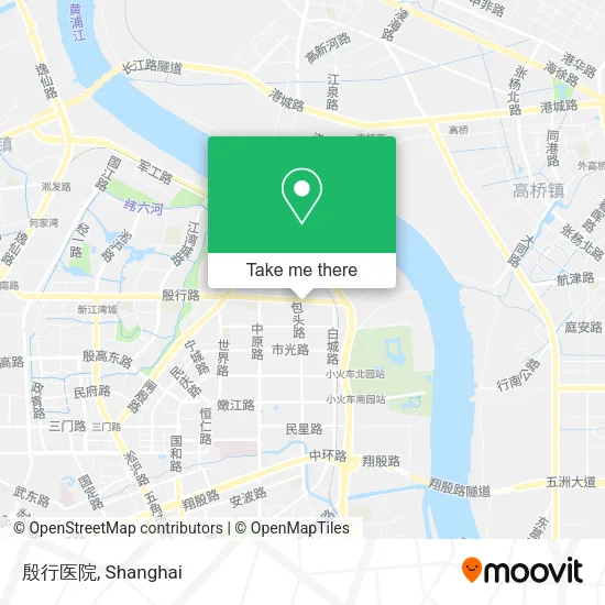 殷行医院 map