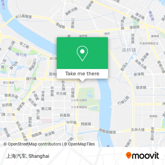 上海汽车 map