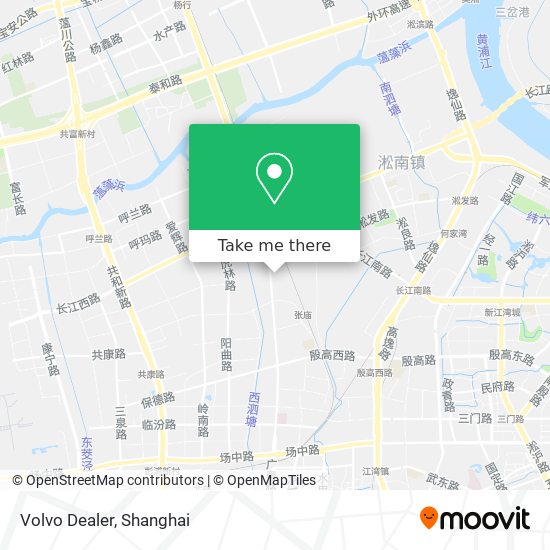 Volvo Dealer map