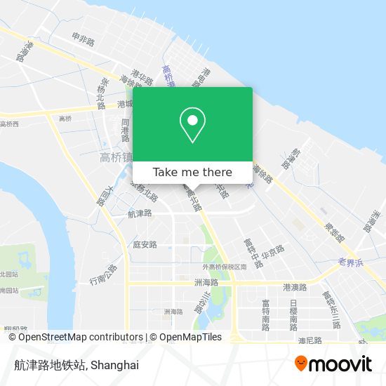 航津路地铁站 map