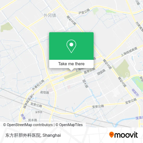 东方肝胆外科医院 map