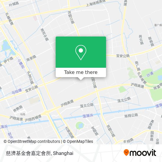 慈濟基金會嘉定會所 map