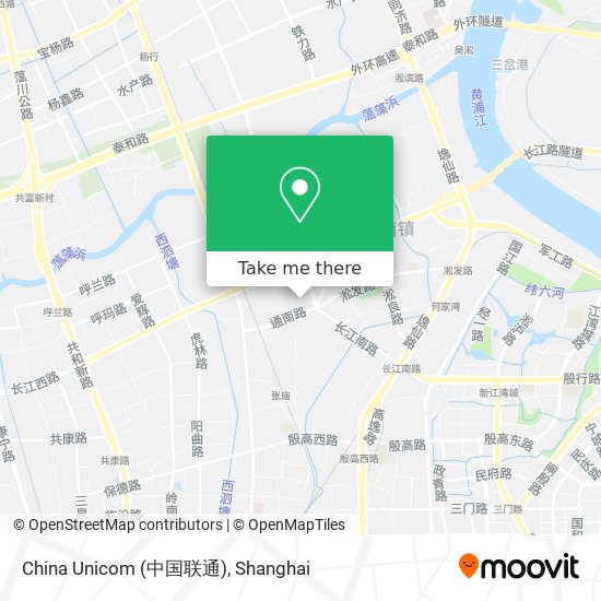 China Unicom (中国联通) map