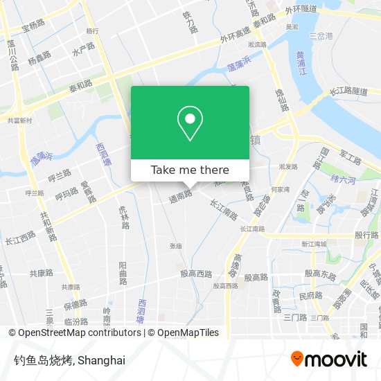 钓鱼岛烧烤 map