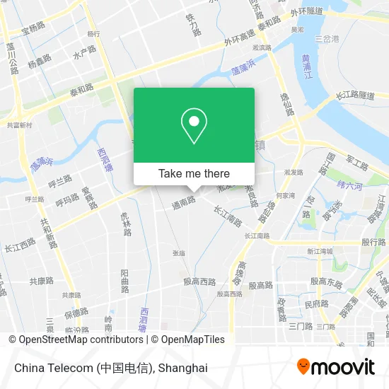 China Telecom (中国电信) map